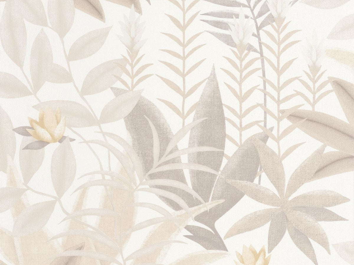 Casadeco Canopée Antipode CANP202631313 Naturel behang