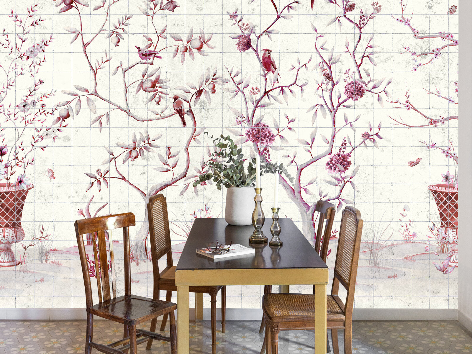 Coordonné Random Chinoiseries II Meihua - 7900051
