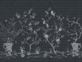 Coordonné Random Chinoiseries II Meihua - 7900052