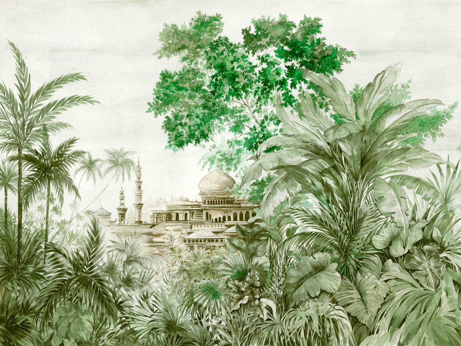Coordonné Random Chinoiseries II Taj Mahal - 7900121