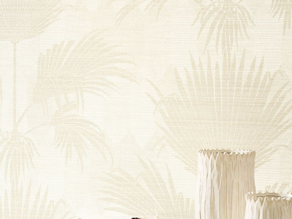 Casadeco Canopée Palmeria CANP202651111 Naturel behang