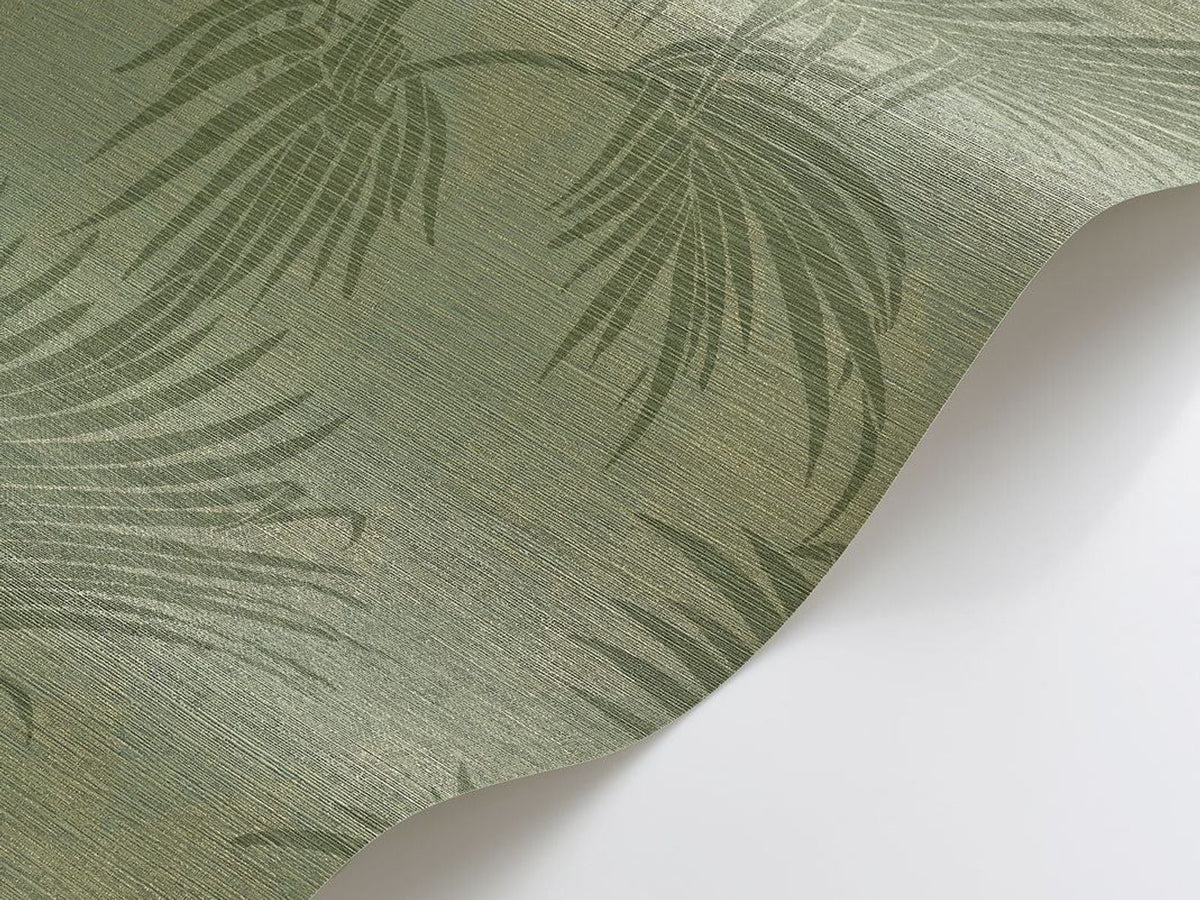 Casadeco Canopée Palmeria CANP202657777 Vert canopée behang