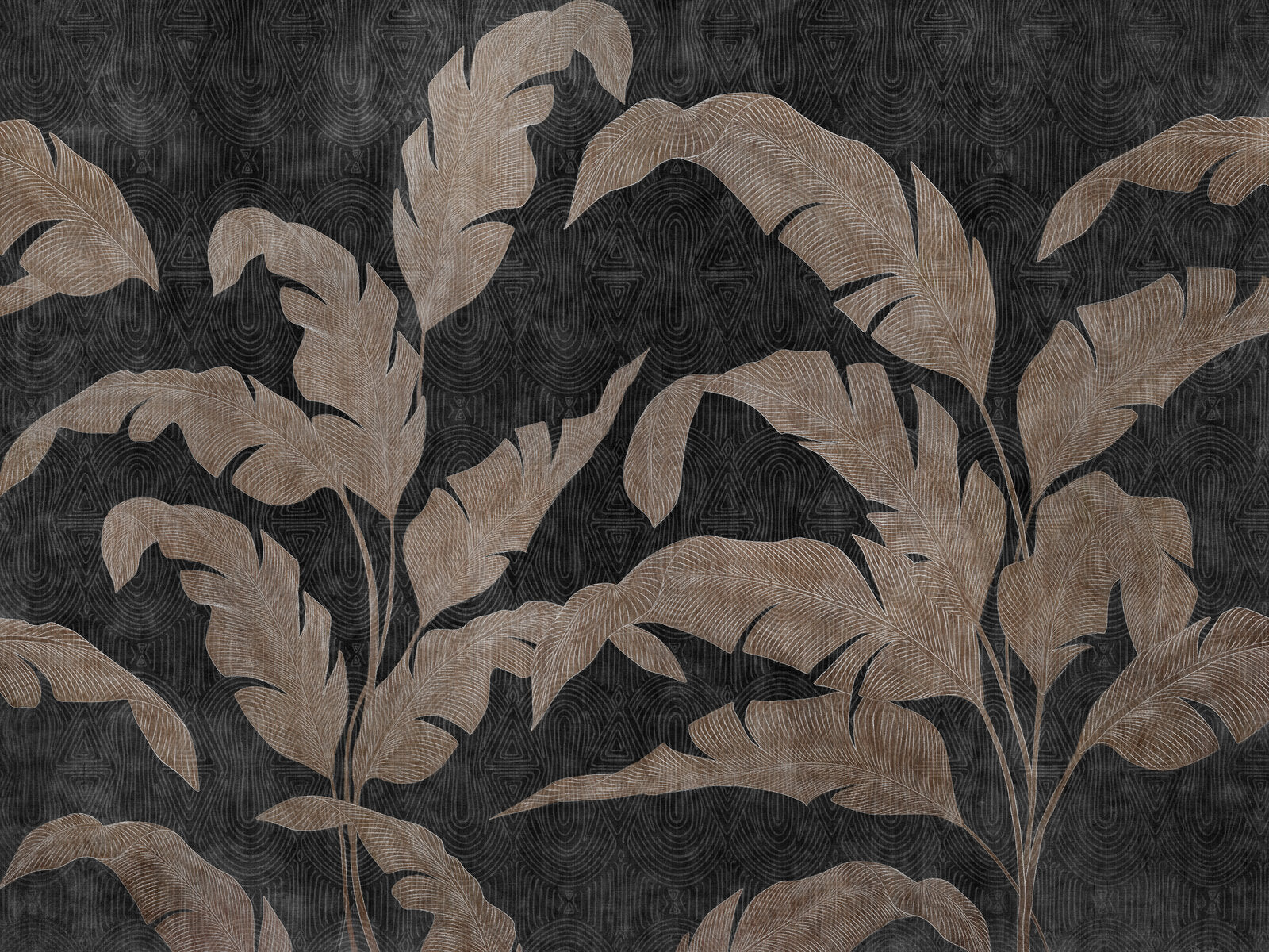 Coordonné Random Metallics II Leaves Shadow - B00831