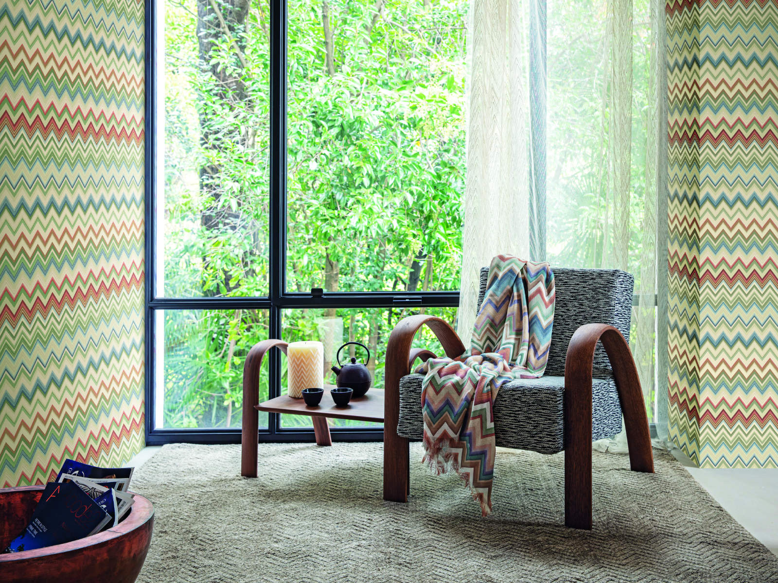 Arte Missoni Home Wallcoverings 04 Happy Zigzag - 10330