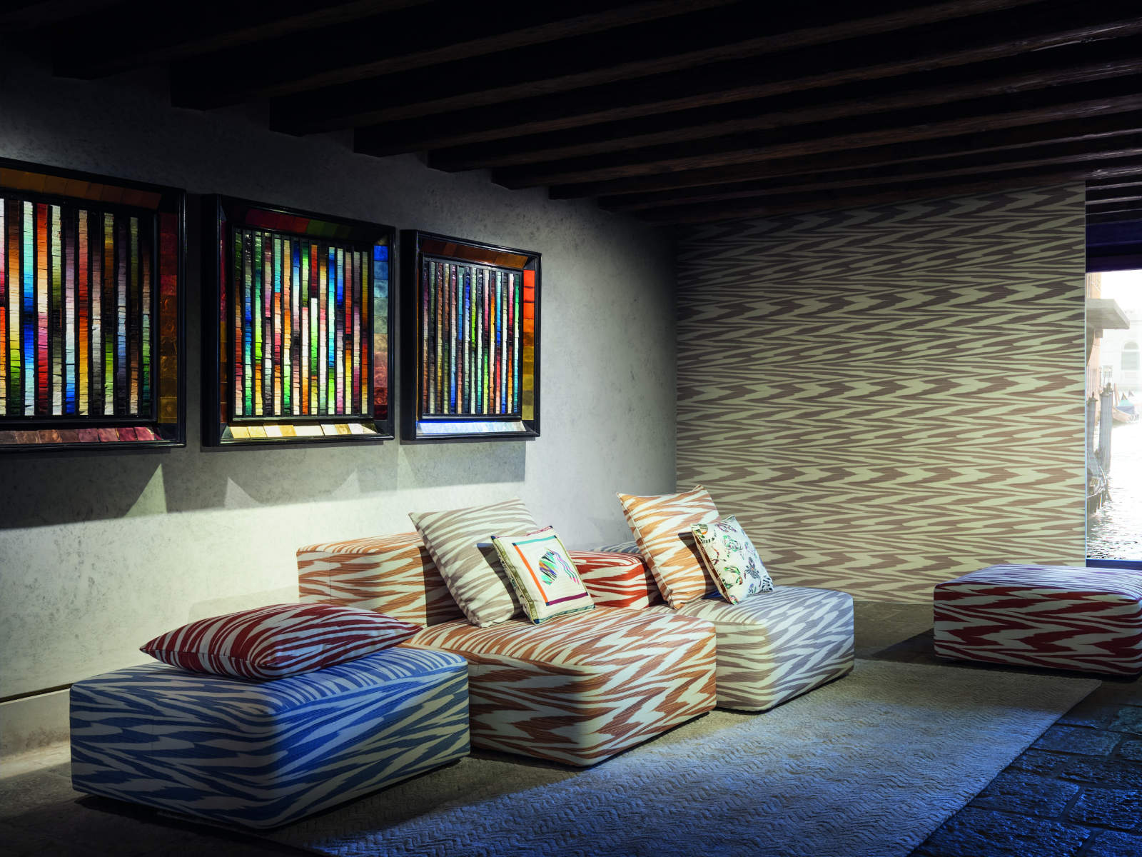 Arte Missoni Home Wallcoverings 04 Flamed Zigzag - 10342
