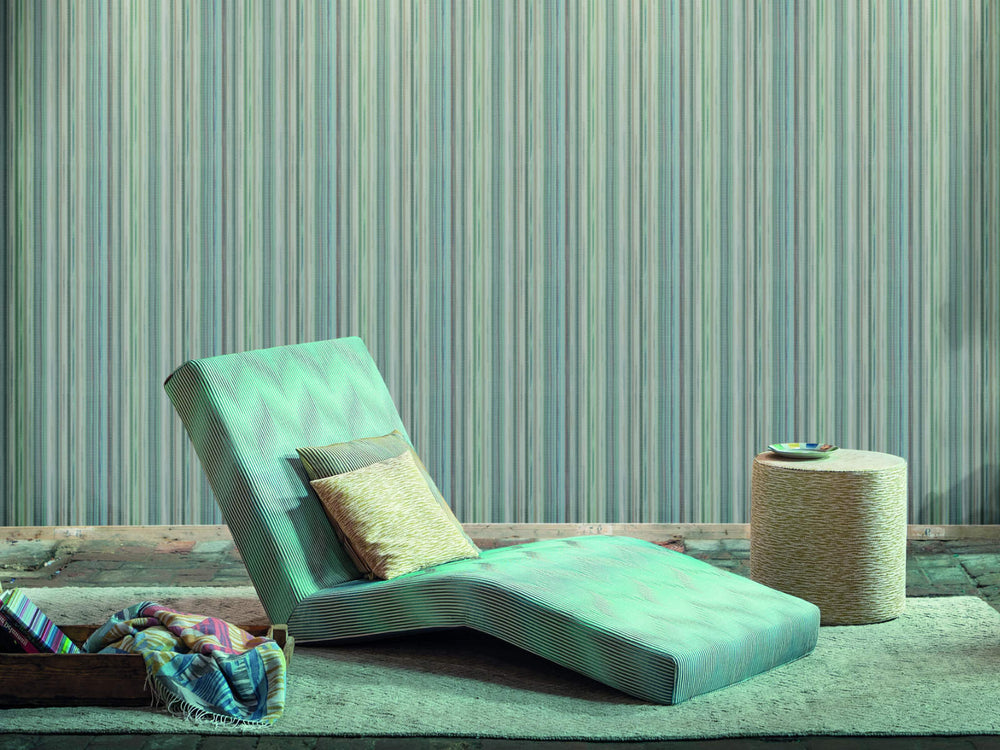 Arte Missoni Home Wallcoverings 04 Striped Sunset - 10395