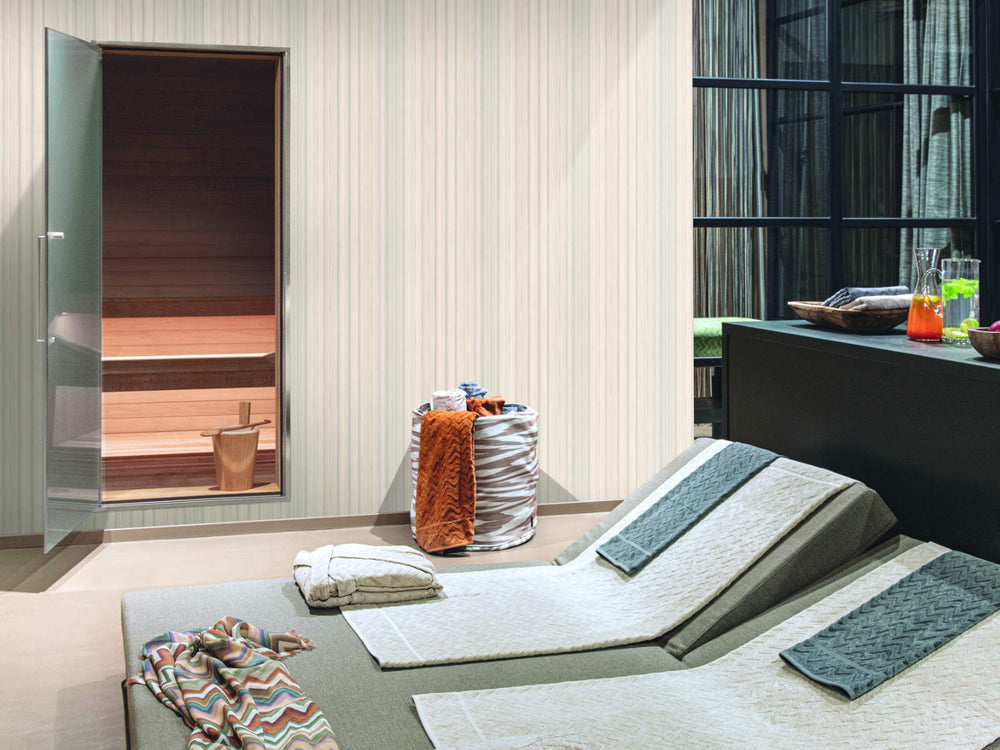 Arte Missoni Home Wallcoverings 04 Striped Sunset - 10397