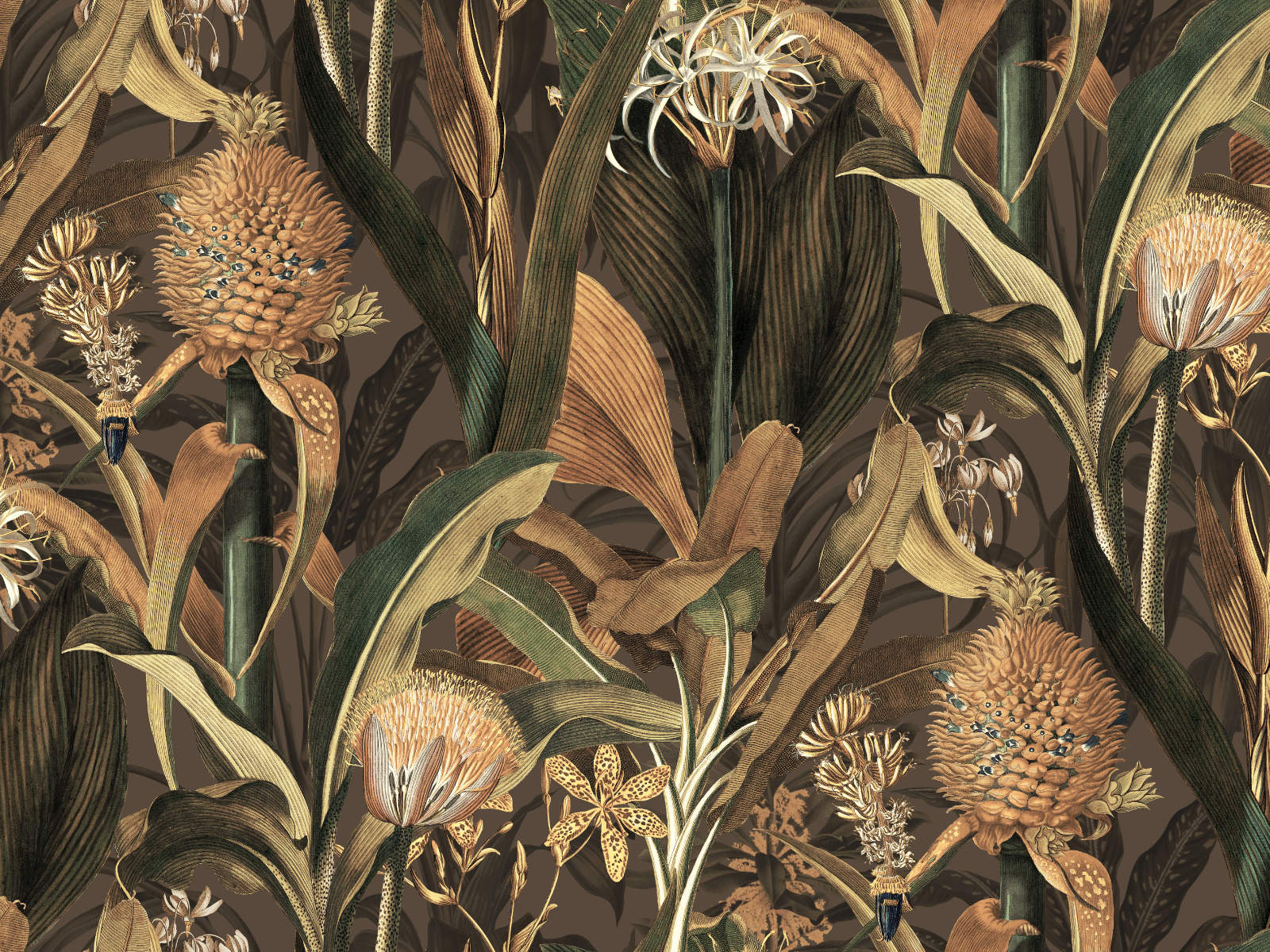 Arte Décors & Panoramiques Blooming Pineapple - 97602