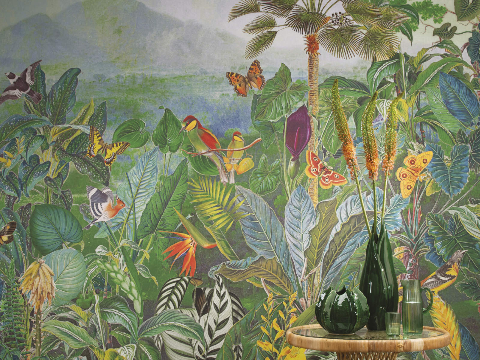 Arte Birds of Paradise The Tropics - Panoramique - BOP401
