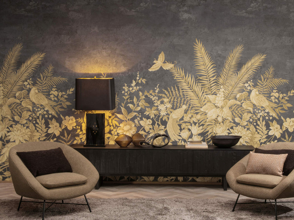 Arte Birds of Paradise Barraband's Garden - Panoramique - BOP701