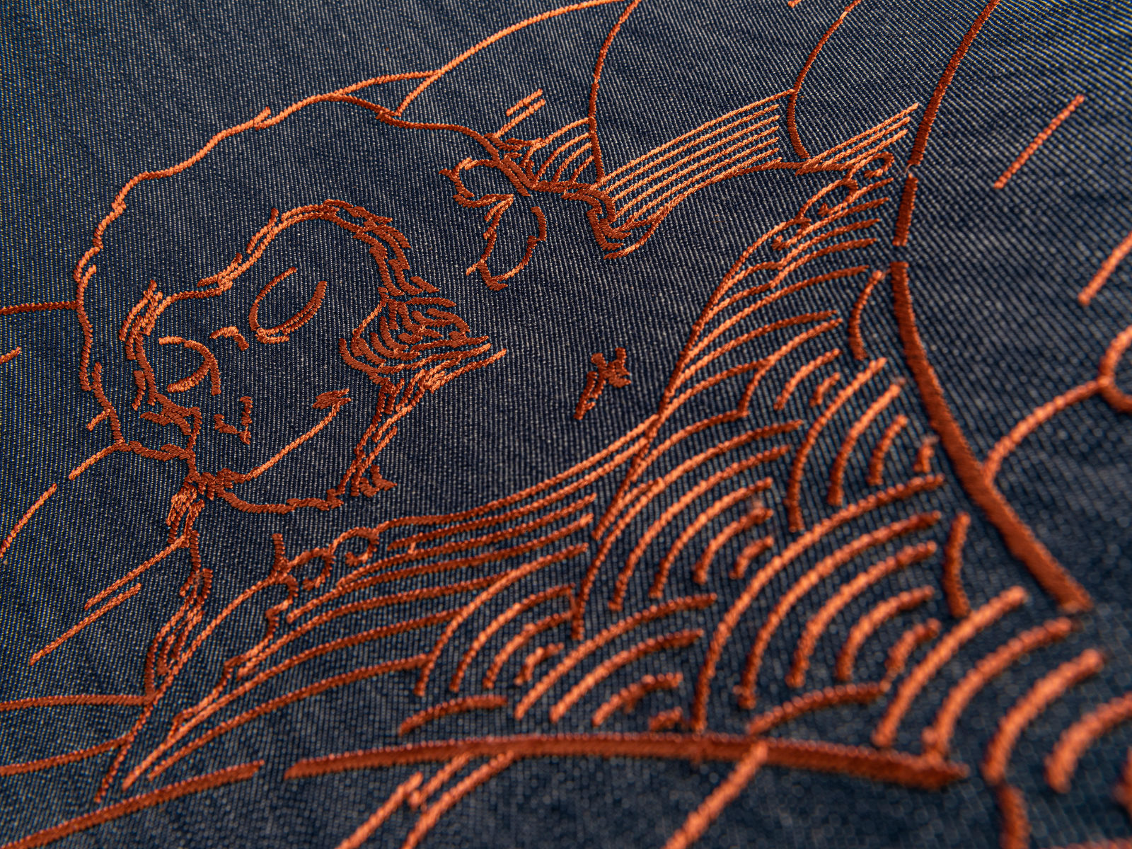 Arte Moooi Tokyo Blue Indigo Macaque - MO3000