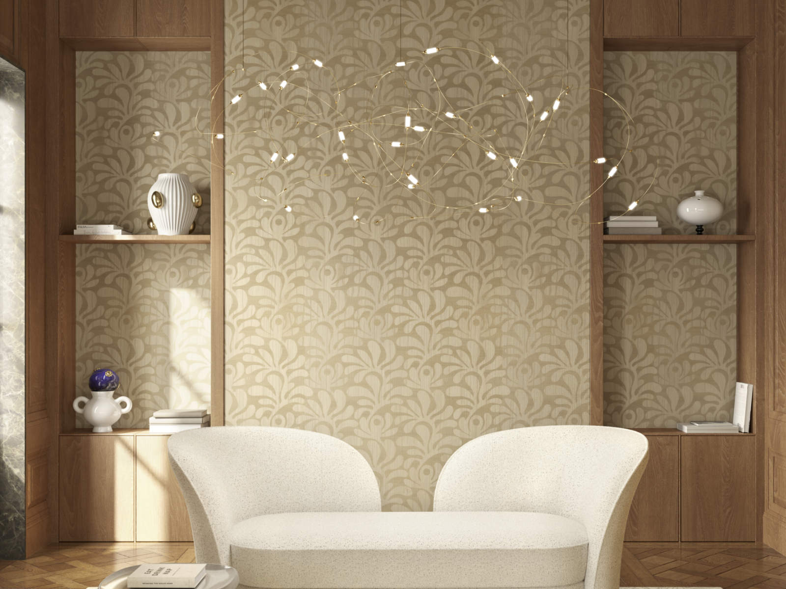 Arte Moooi Green House Woodblock Beetle Fern - MO5020