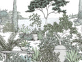 Casadeco Wonderwalls 2 A l'Ombre des Pins M - 200017608
