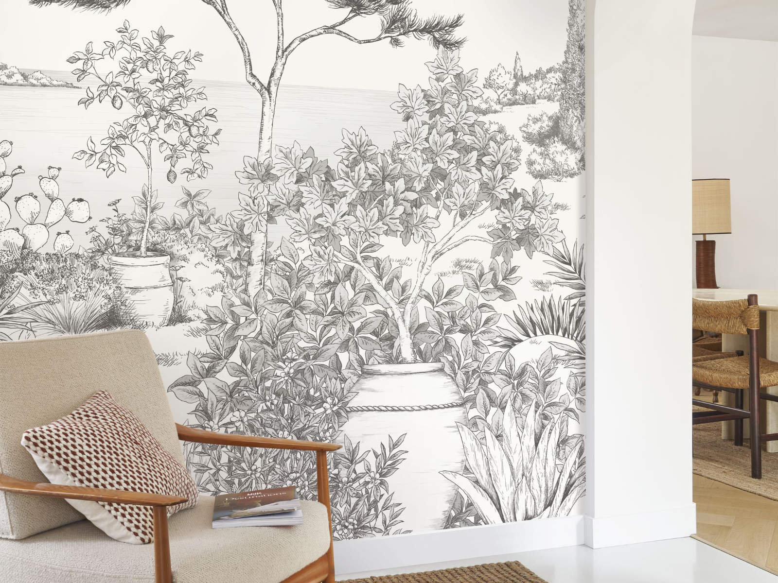 Casadeco Wonderwalls 2 A l'Ombre des Pins L - 200019809