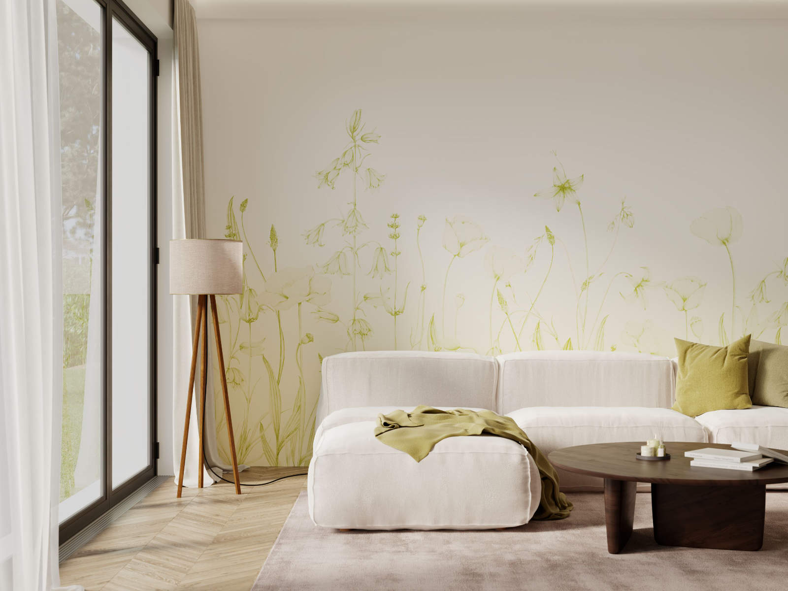 Casadeco Wonderwalls 2 Promenade Bucolique L - 200167312