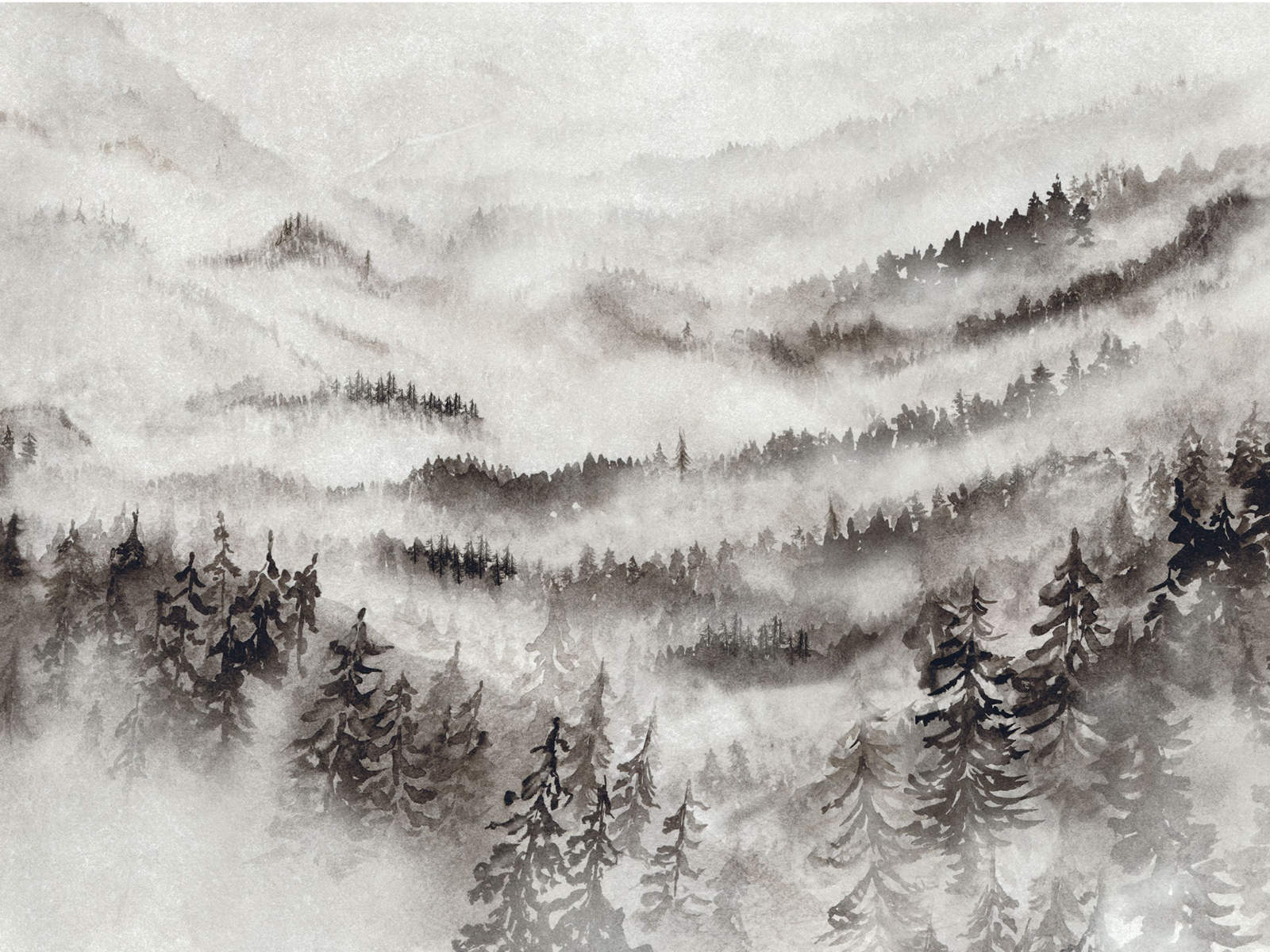 Casadeco Wonderwalls 2 Morning Mist M - 200189111