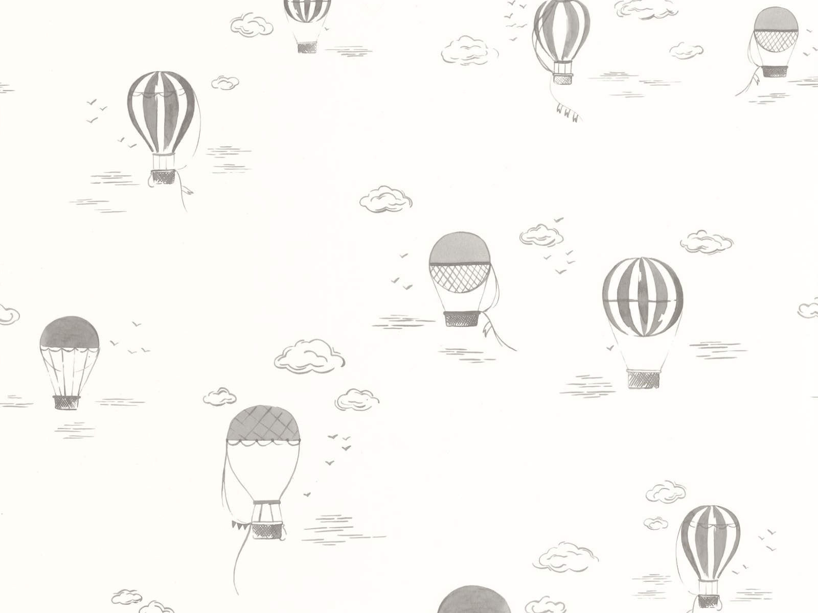 Casadeco Once Upon A Time 2 Balloons In The Clouds  - 200859808