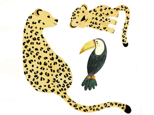 Casadeco Once Upon A Time 2 Wild Life Muursticker - 200882992