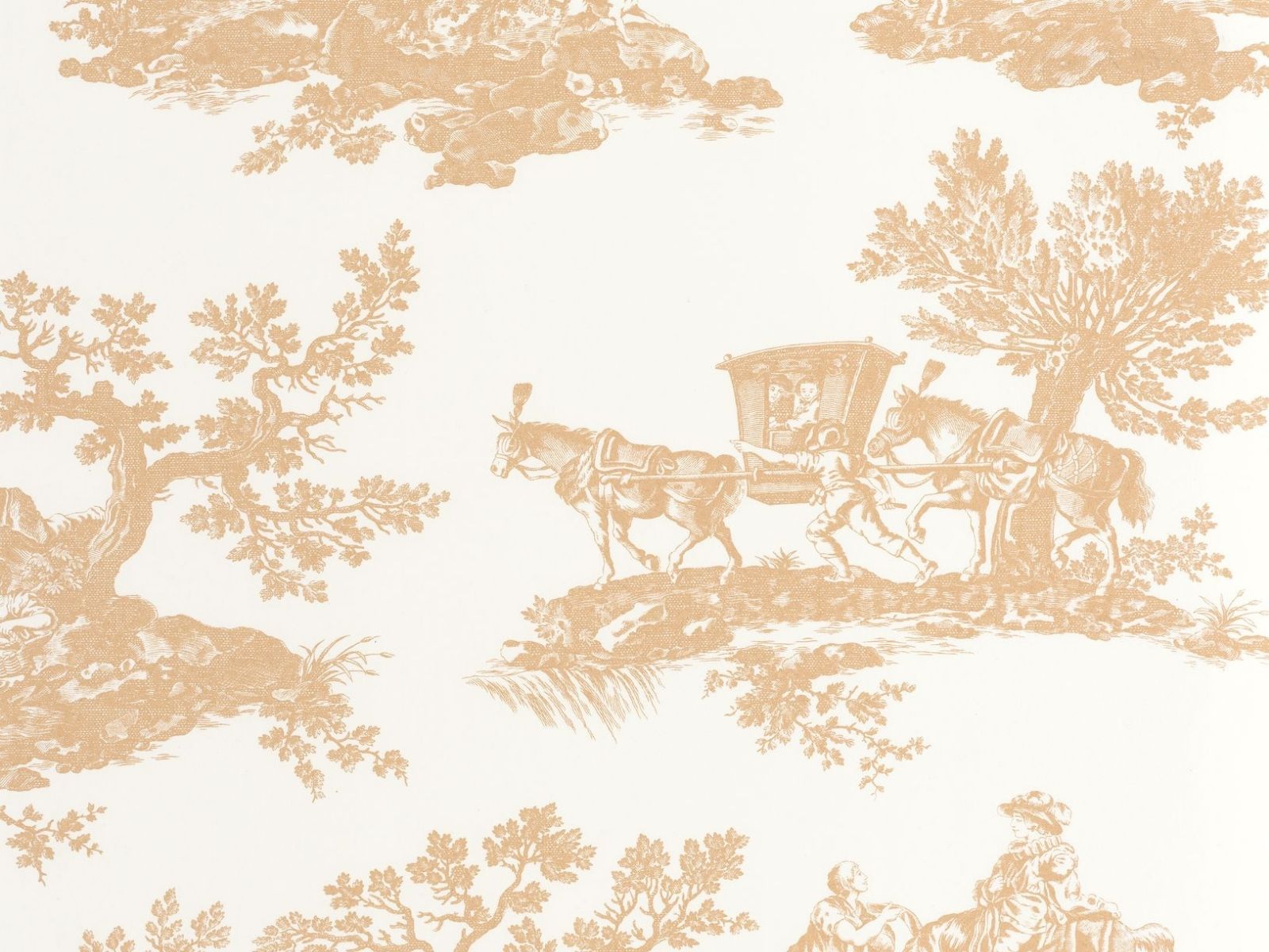 Casadeco Les Belles Toiles De Jouy 2 Cadence - 201691313