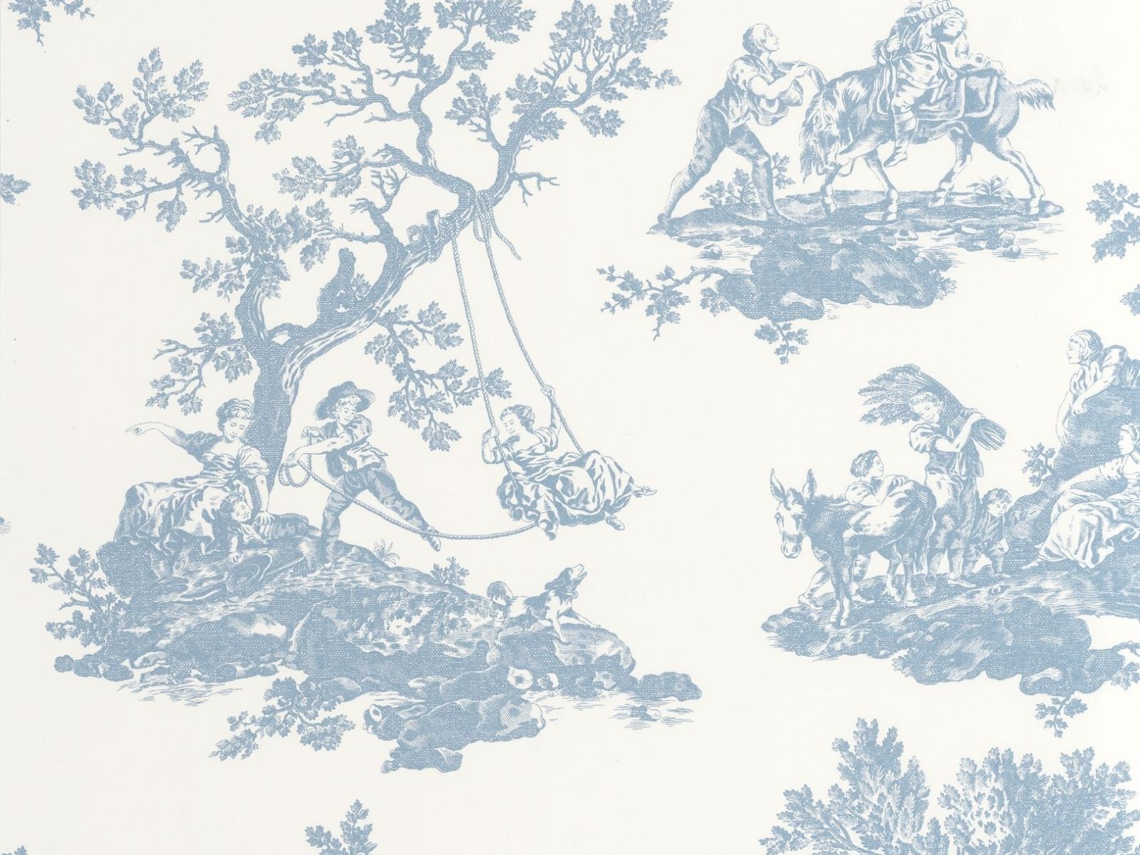 Casadeco Les Belles Toiles De Jouy 2 Cadence - 201696202