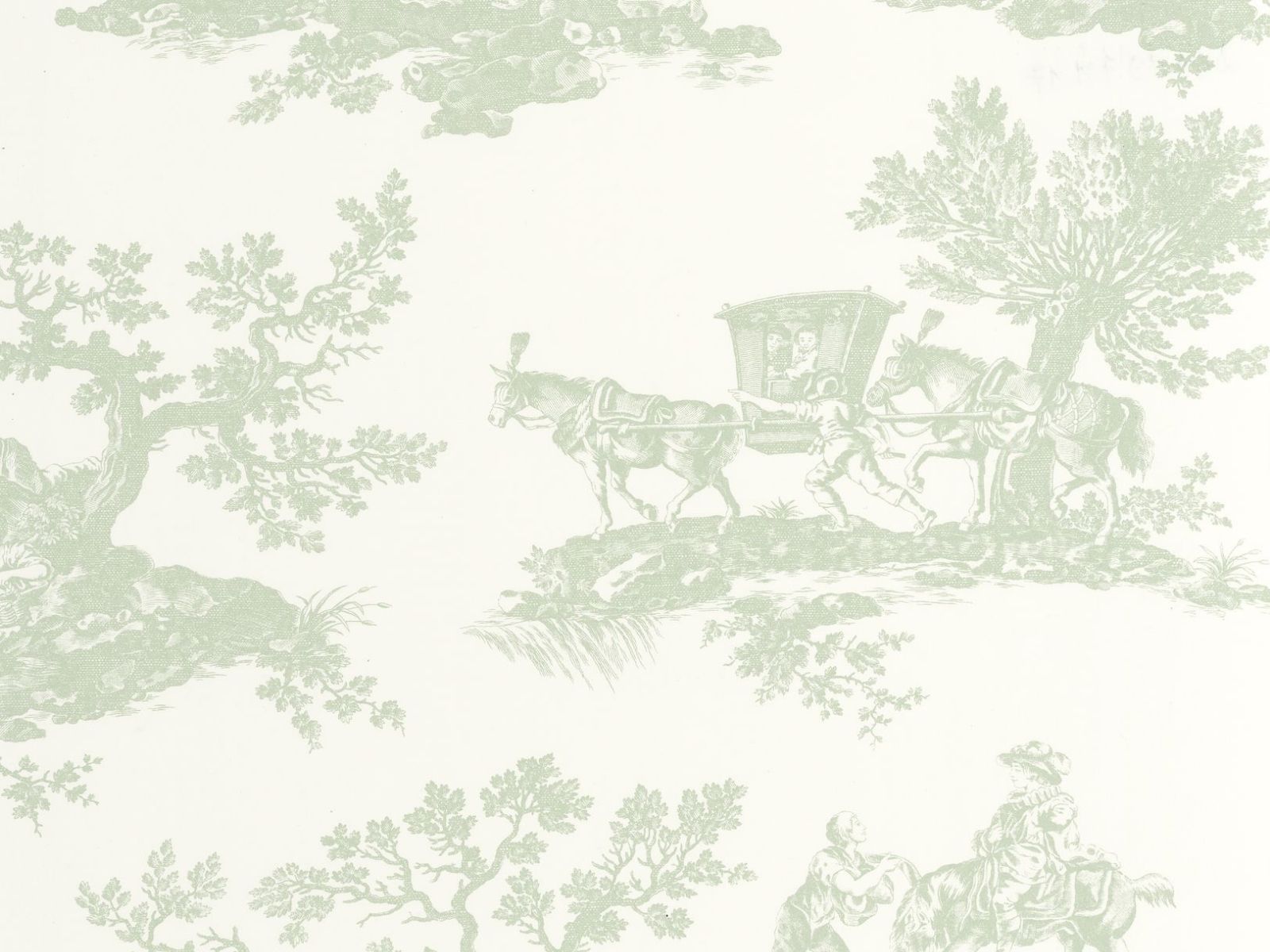 Casadeco Les Belles Toiles De Jouy 2 Cadence - 201697117