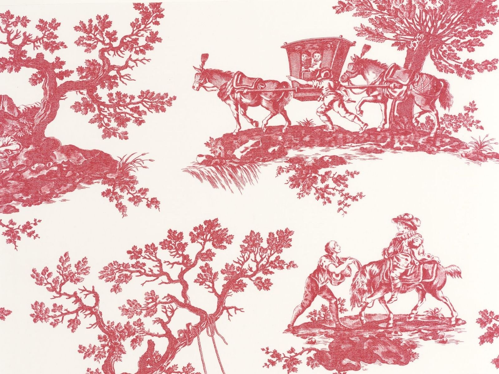 Casadeco Les Belles Toiles De Jouy 2 Cadence - 201698585