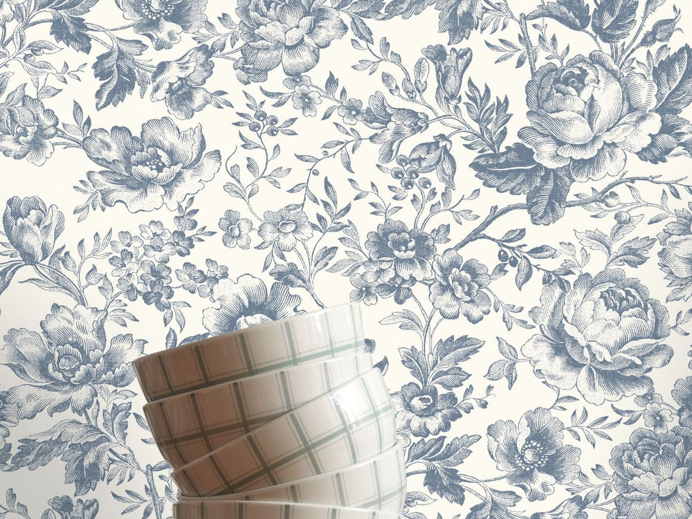 Casadeco Les Belles Toiles De Jouy 2 Celestine - 201726505