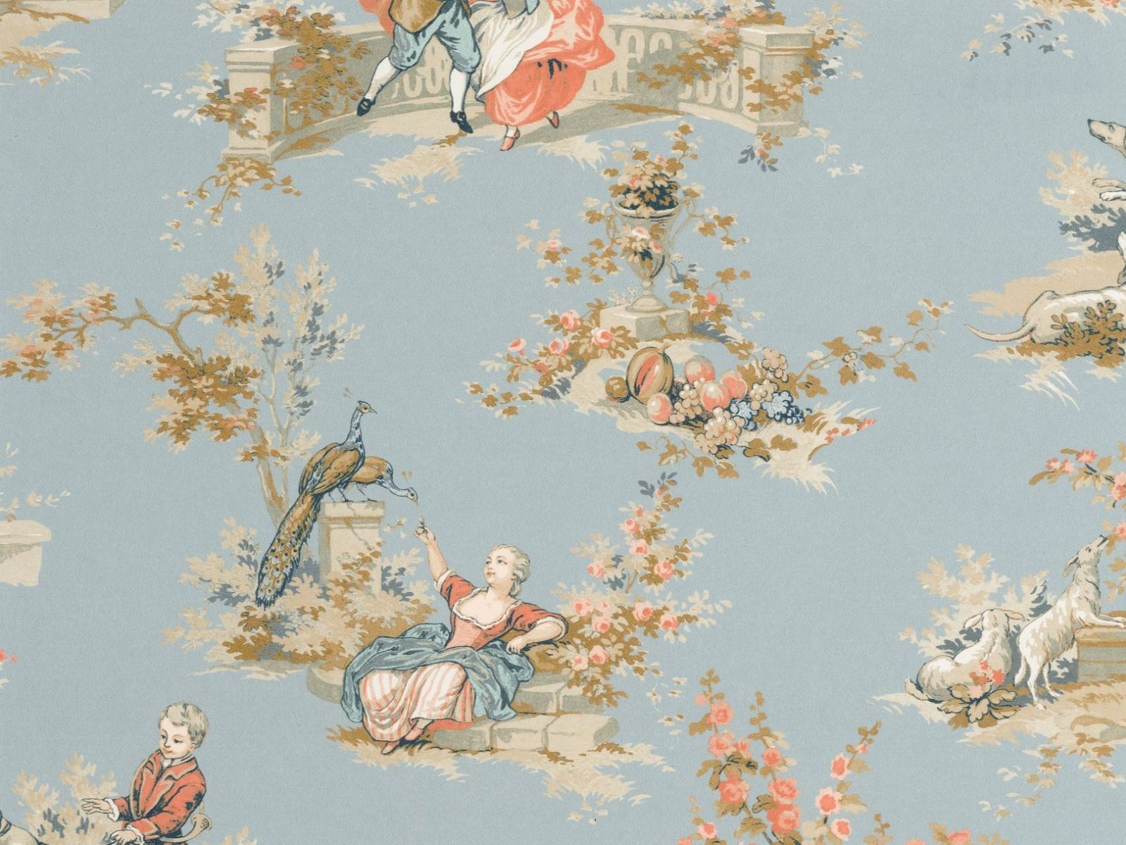 Casadeco Les Belles Toiles De Jouy 2 Gavotte - 201736515