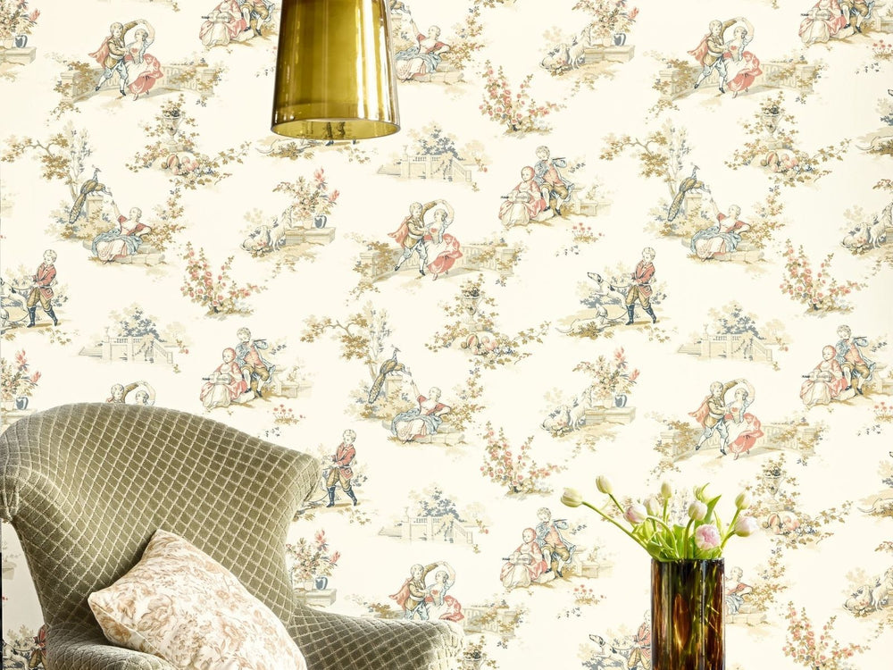 Casadeco Les Belles Toiles De Jouy 2 Gavotte - 201737407