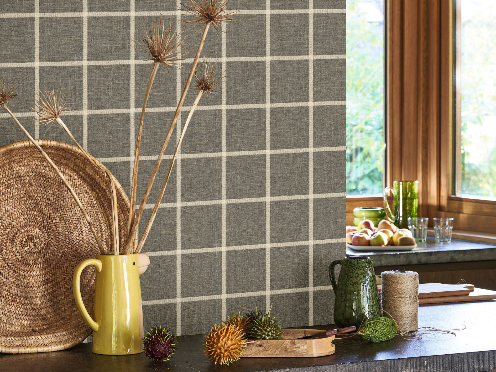 Casadeco Tailor Made Smooth Grid - 202039780
