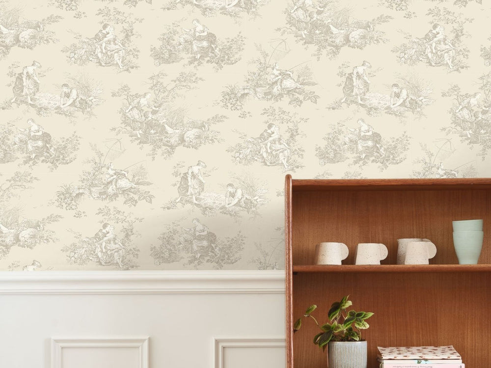 Casadeco Les Belles Toiles De Jouy 2 Scene D'Été - 87911212