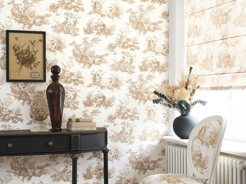 Casadeco Les Belles Toiles De Jouy 2 Scene D'Été - 87911318