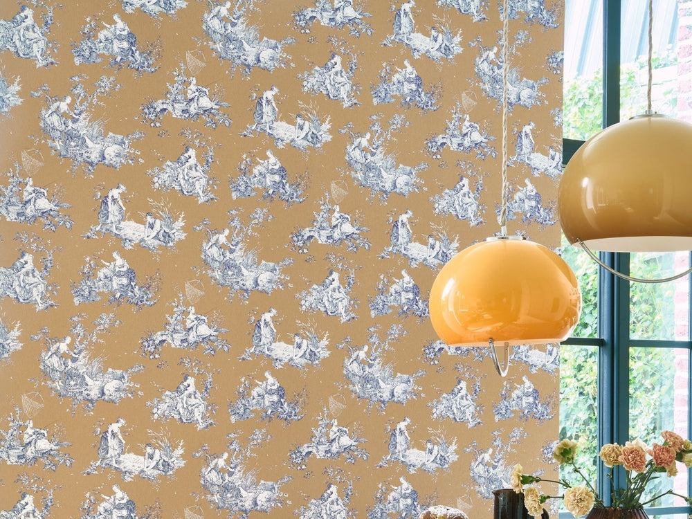 Casadeco Les Belles Toiles De Jouy 2 Scene D'Été - 87912606