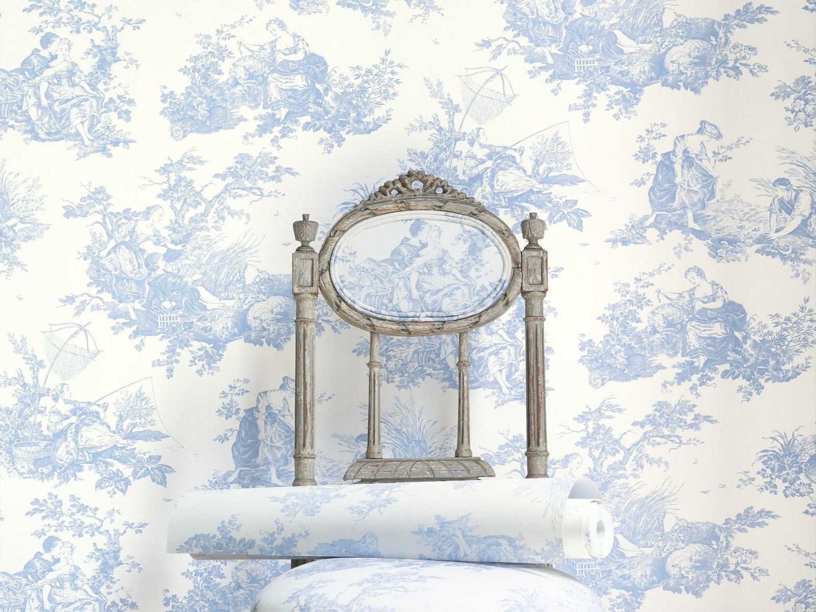 Casadeco Les Belles Toiles De Jouy 2 Scene D'Été - 87916217