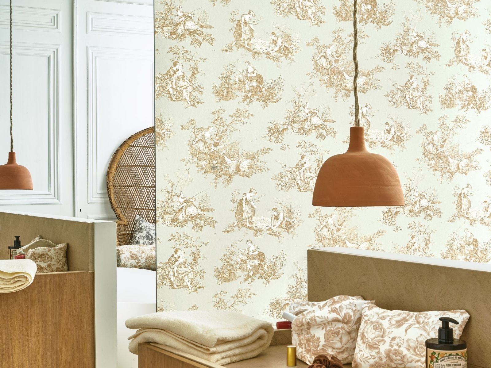 Casadeco Les Belles Toiles De Jouy 2 Scene D'Été - 87917272