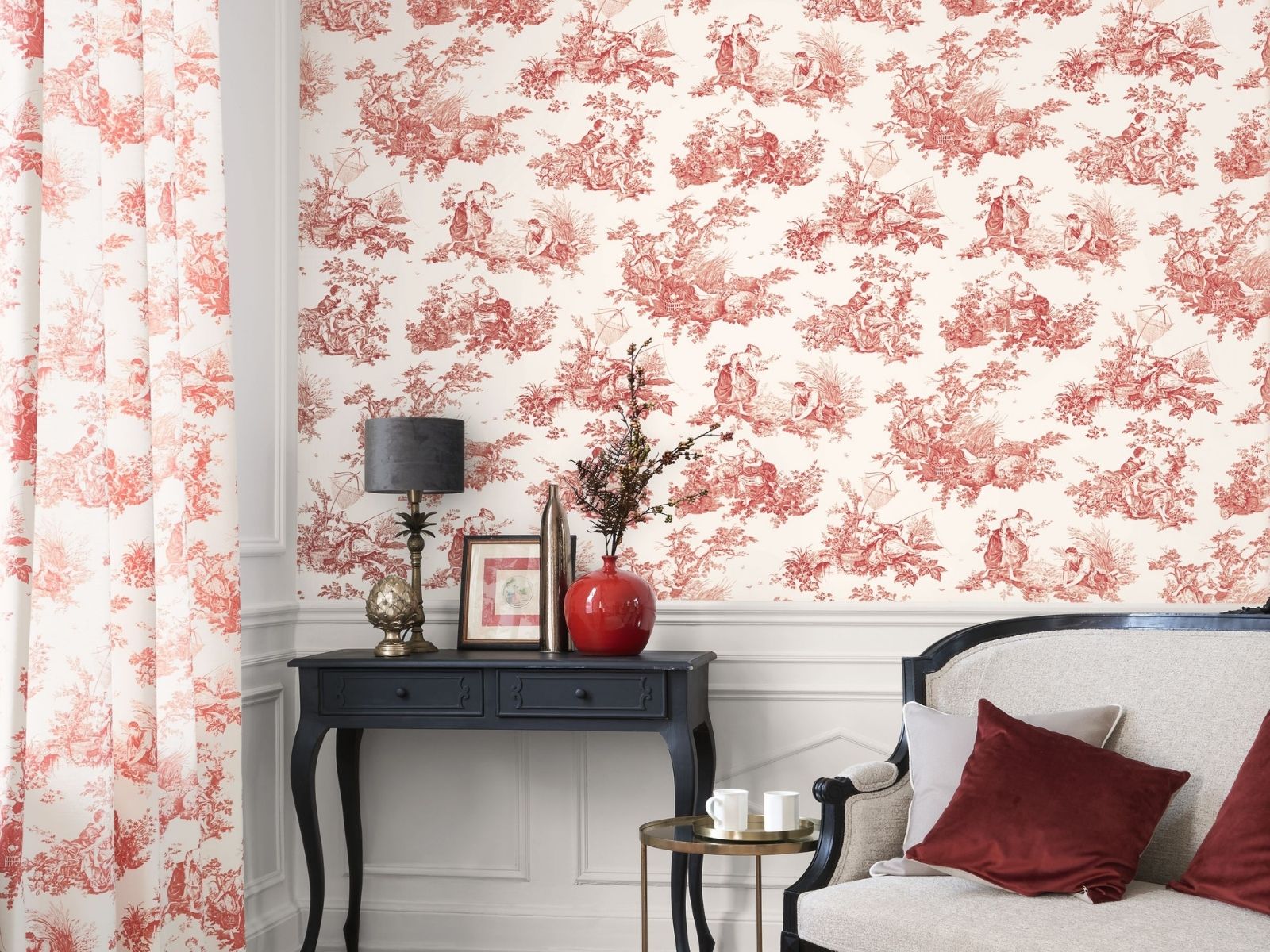 Casadeco Les Belles Toiles De Jouy 2 Scene D'Été - 87918201