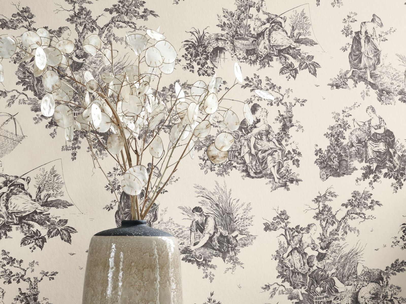 Casadeco Les Belles Toiles De Jouy 2 Scene D'Été - 87919612