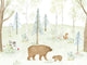 Casadeco Once Upon A Time The Enchanted Forest with Bear S - 88227305