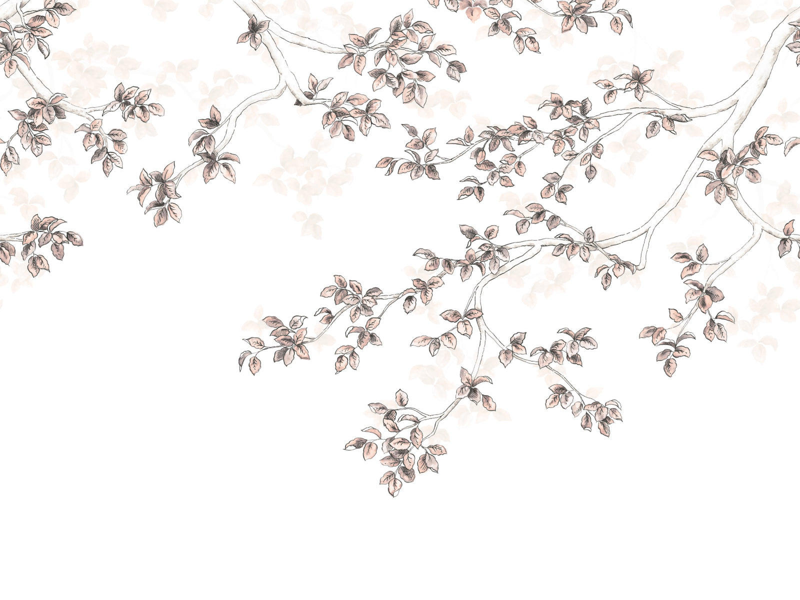 Casadeco Wonderwalls Calming Leaves L - 89134109