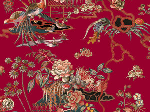 Coordonné Forbidden City Sacred Pheasants - B00112