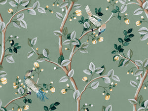 Coordonné Forbidden City Birds Prosperity - B00118