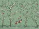 Coordonné Forbidden City Crowned Crane - B00161