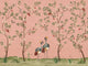 Coordonné Forbidden City Crowned Crane - B00163