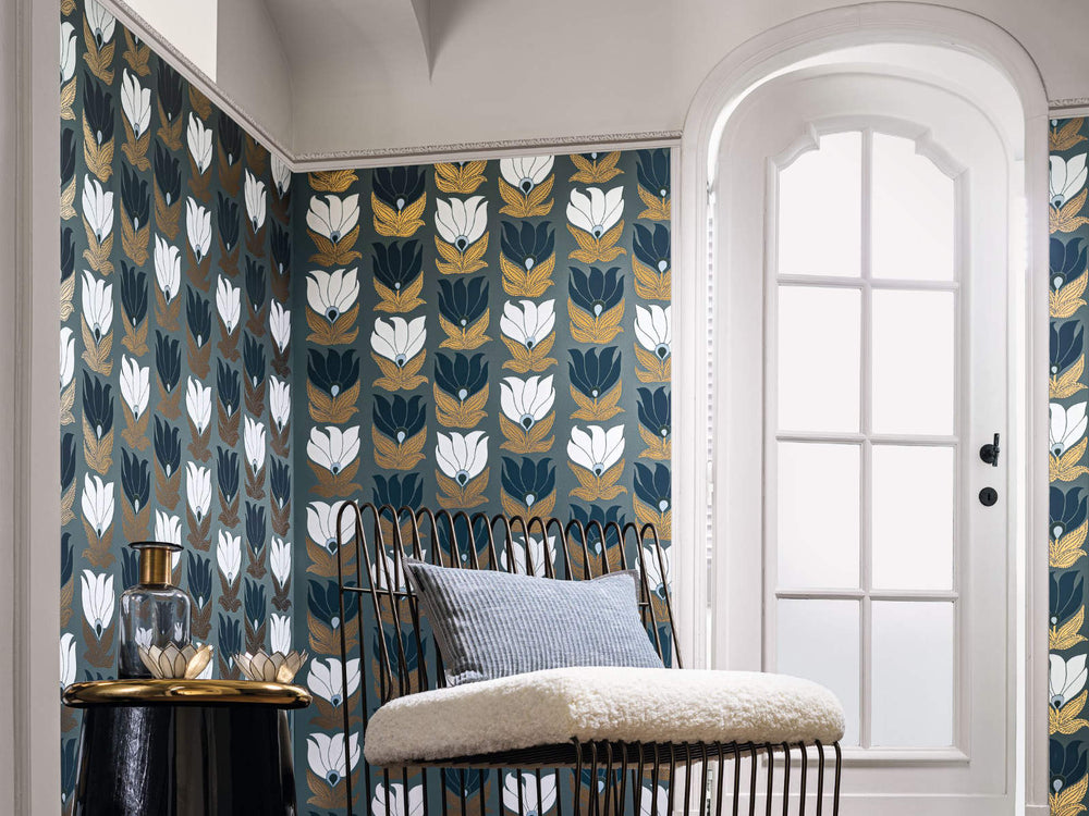 Casamance Square Jasmin Dauphine - 75690814