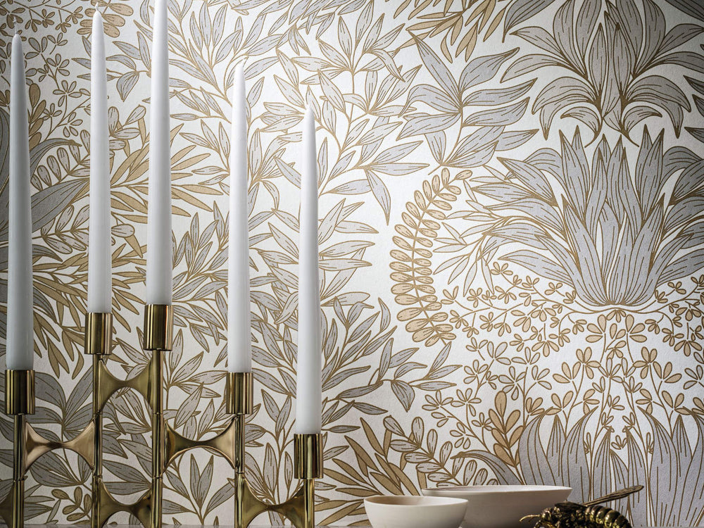 Casamance Square Jasmin Chardon - 75733160