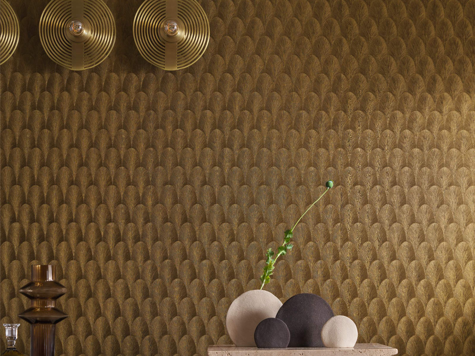 Casamance Textures Métalliques Tourmaline - 75782038