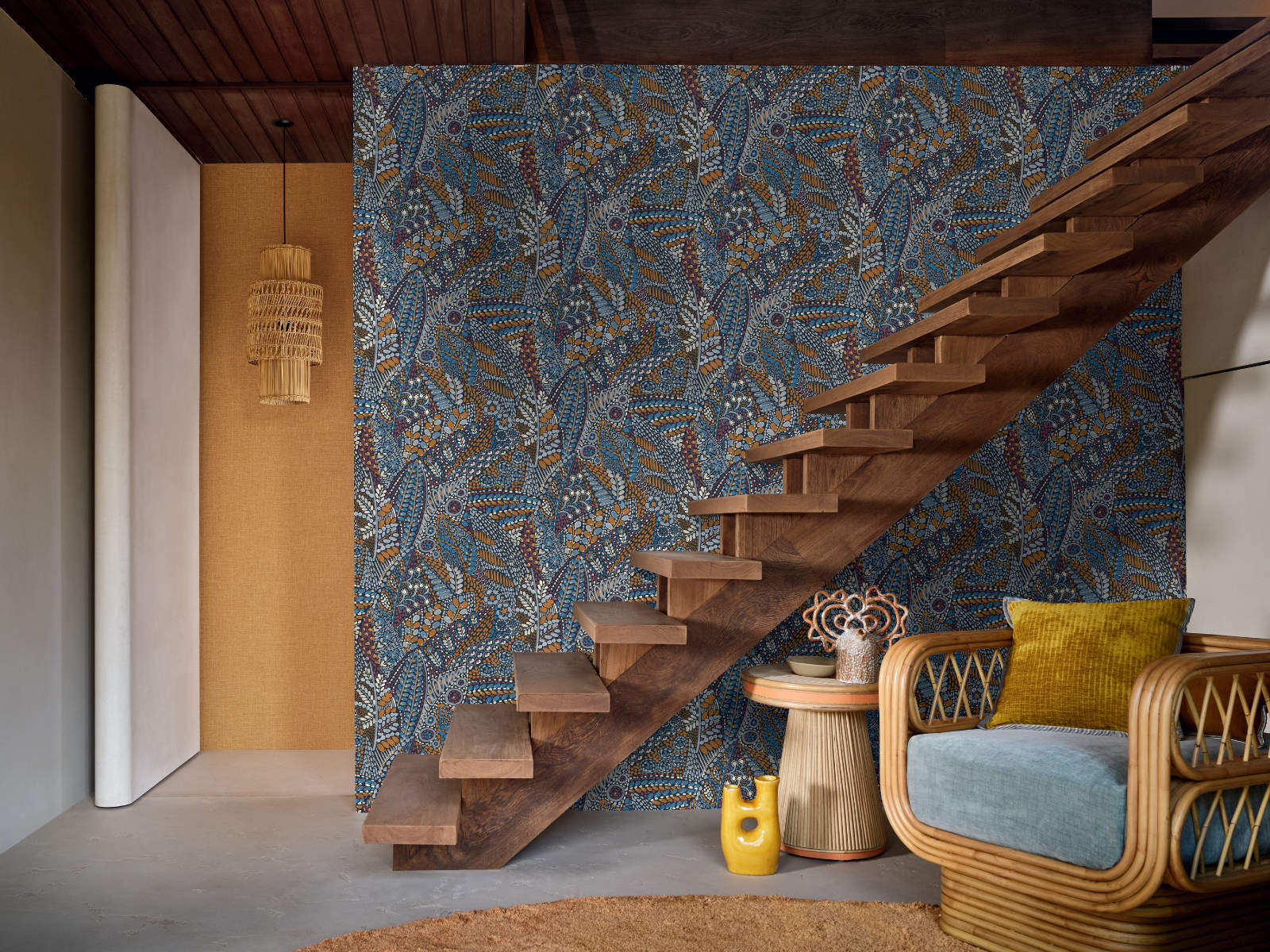 Casamance Casa Azul Lienzo - 76333160