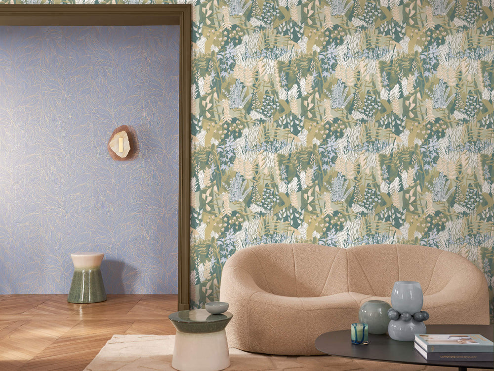 Casamance Jardin Felicia Hosta - 76602956