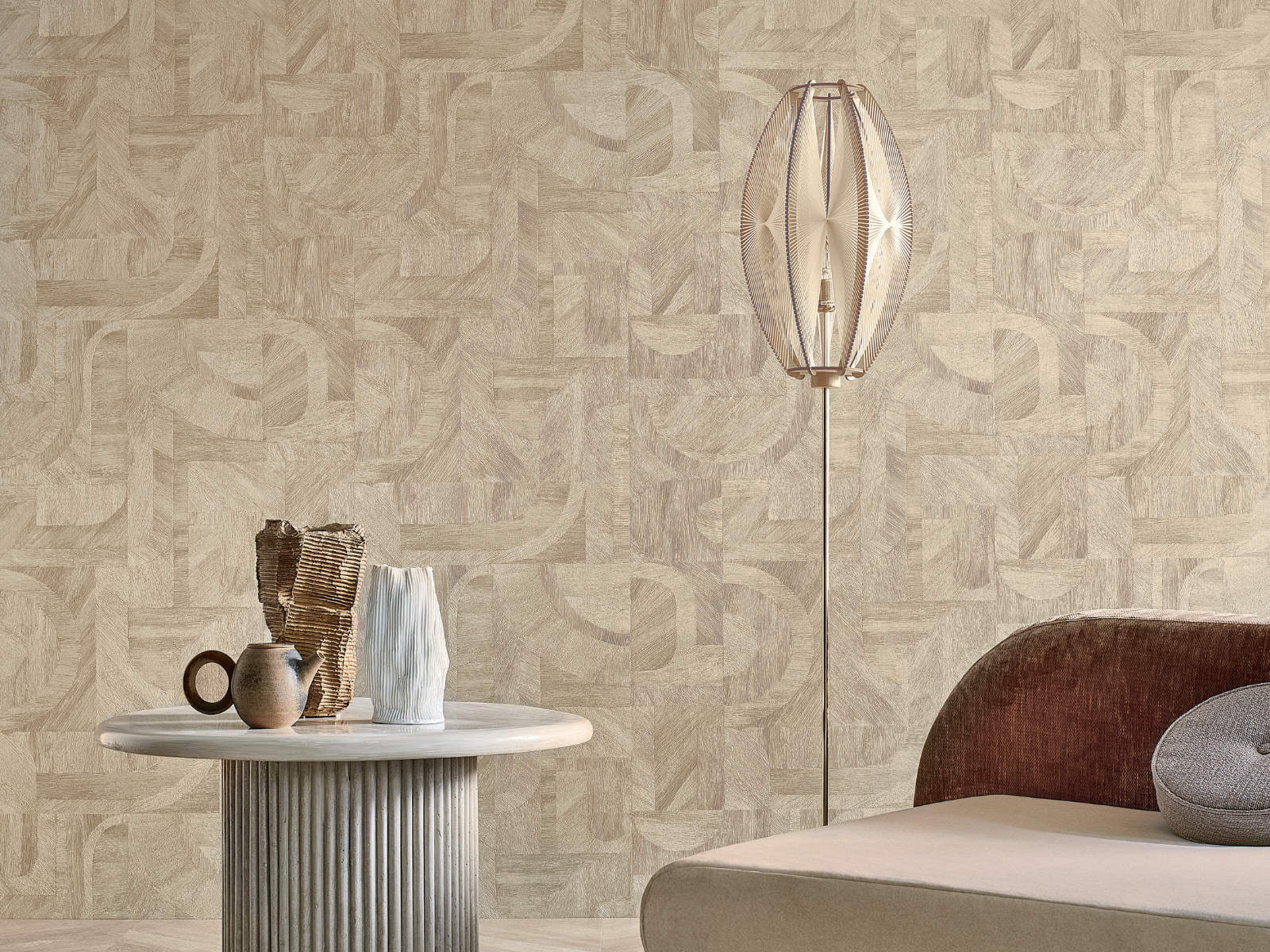 Casamance Nature Sur Mesure Intarsia - 76870304