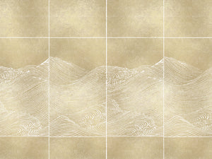 Coordonné Random Metallics Waves - 9600500